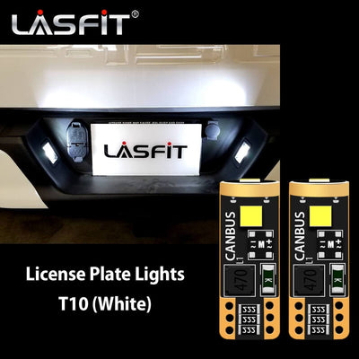 2015-2017 Ford F150 License Plate Light Upgrade 6000K Bright White LASFIT