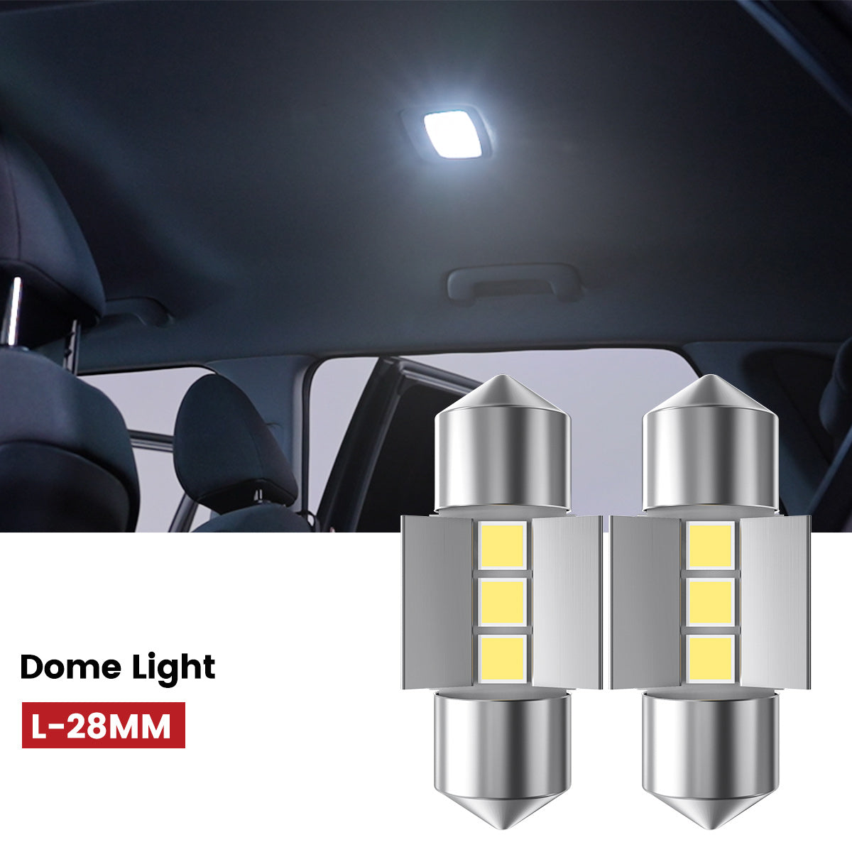 Fit for 2019-2021 Toyota RAV4 LED Bulbs Upgrade