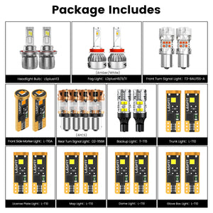 Lasfit led bulbs for 2019-2023 Jeep Renegade Trailhawk