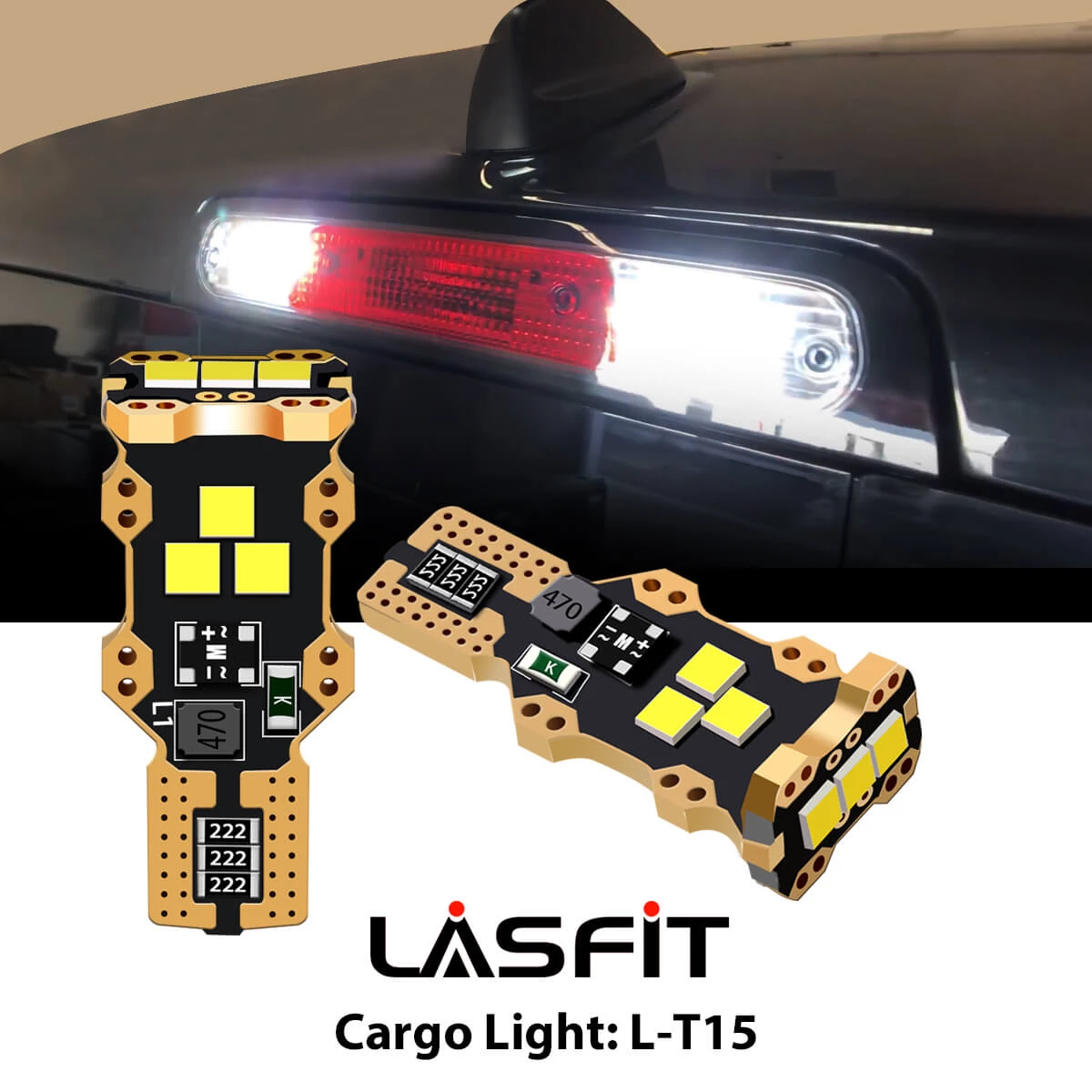 LED Cargo Light + 3rd Brake Light | Fit for Silverado F-150 Sierra