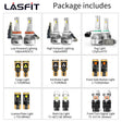 Lasfit combo package led bulbs for 2021-2023 Ford F150  