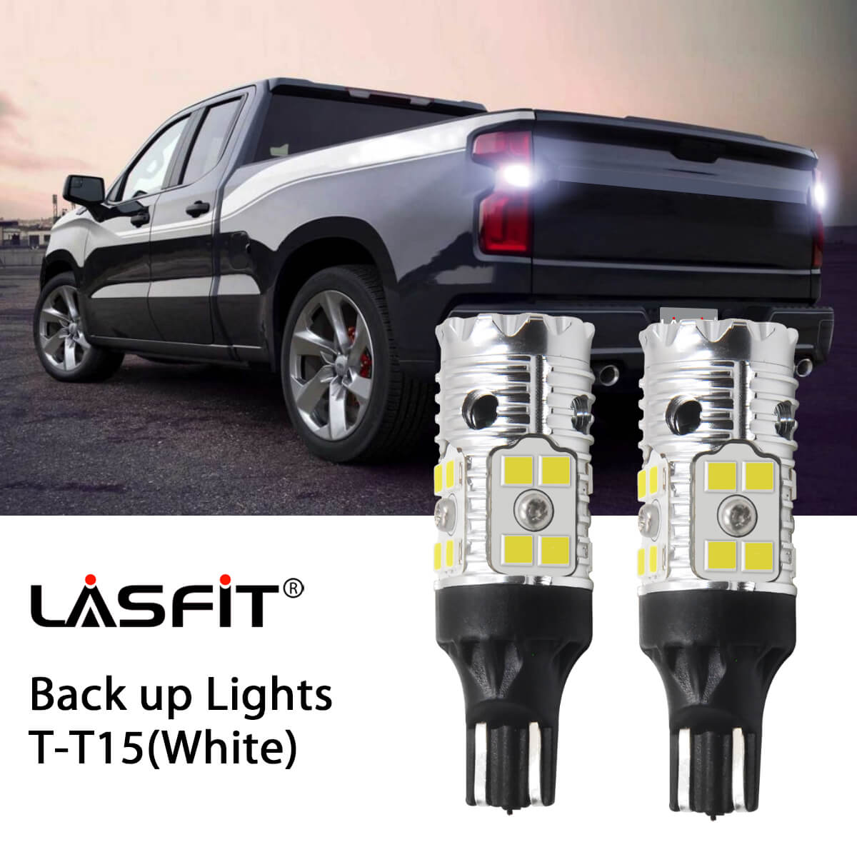 Fit for 2019-2025 Chevrolet Silverado 1500 LT RST High Country LED Bulbs Front Turn Signal Back Up License Plate Lights