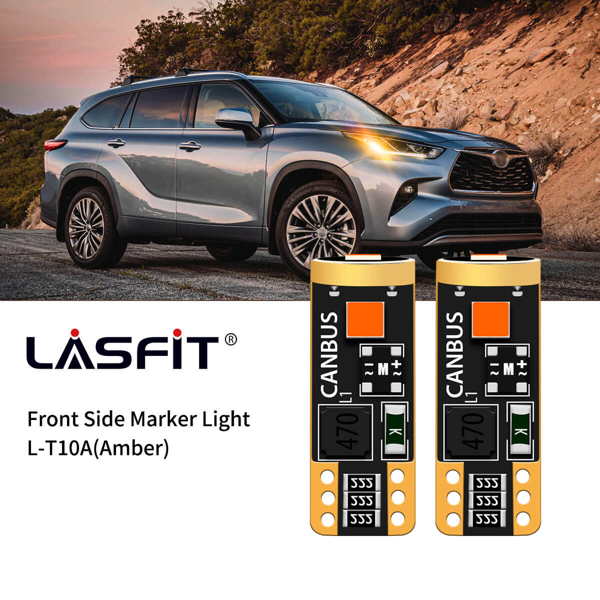 Fit for 2020-2025 Toyota Highlander LED Bulbs Exterior Lights