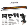 22" lasfit amber light bar with wiring harness