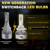 LD Plus Switchback 9005 HB3 LED Bulbs Flip Chip 60W 2 Modes | 2 Bulbs