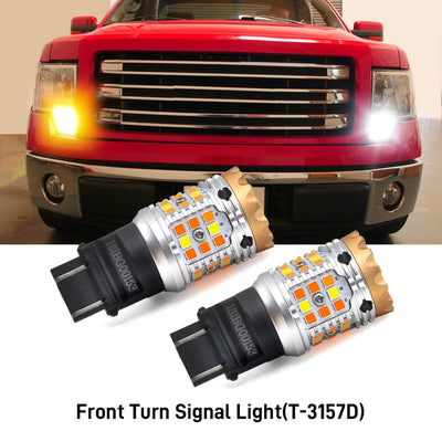 2009-2014 Ford F-150 LED Bulbs H13 Exterior Interior Lights
