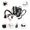 LED Pods Wiring Harness with DT Connectors - 2 Leads