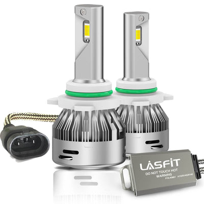 dual color aftermarket led headlight bulb H10 lasfit