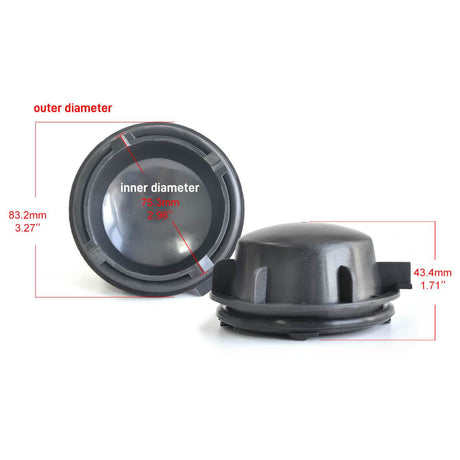 LED Bulb Dustproof Cover Waterproof Seal Cap OEM Design Fit for Buick Regal