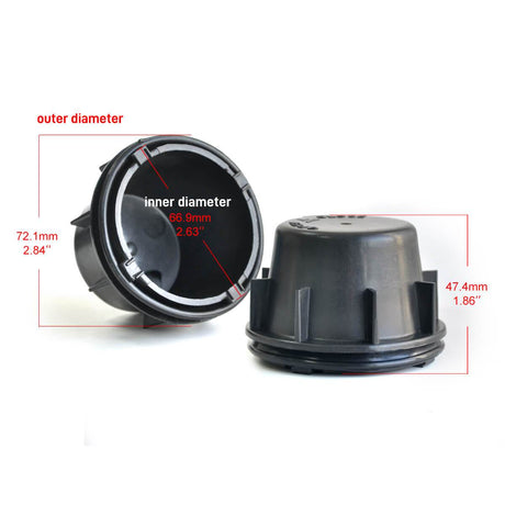 Fit for Hyundai Azera Sonata LED Bulb Dust Cover Seal Cap Waterproof OEM Design