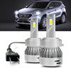 2017 2018 Hyundai Santa Fe Custom H7 LED Bulbs Exterior Interior Lights Plug and Play