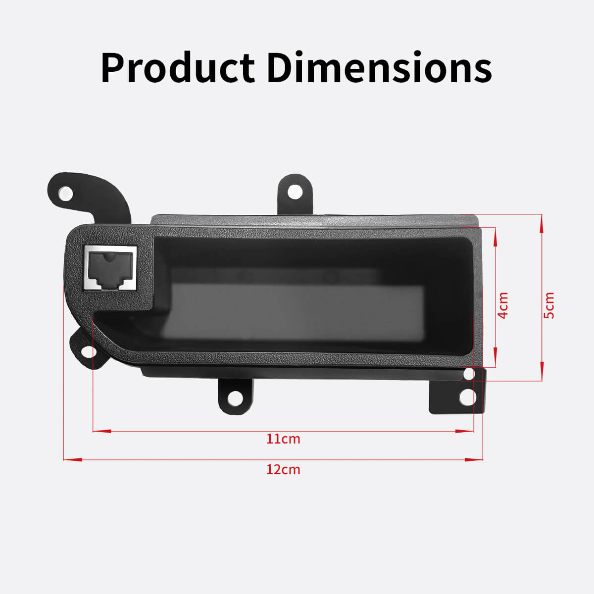 Fit For Jeep Wrangler JL 2018-2023 Auxiliary Switch Panel Bank Kit