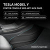 For Tesla Model Y 2020-2024 Custom Floor Mats TPE Material 1st & 2nd & Cargo