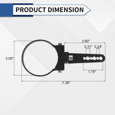 Adjustable Universal LED Light Mounting Clamps For Off Road LED Light Bar Pods | LASFIT