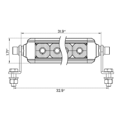 Toyota Tacoma Off Road Lights LED Light Bars 3" LED Pods Auxiliary Lights