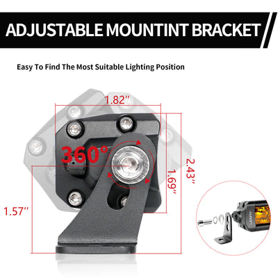 adjustable mounting bracket