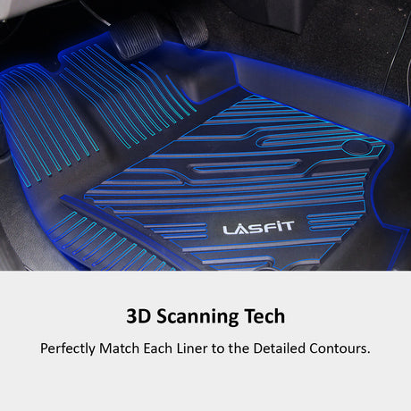 3D laser scans for Lasfit Ford Explorer car mats