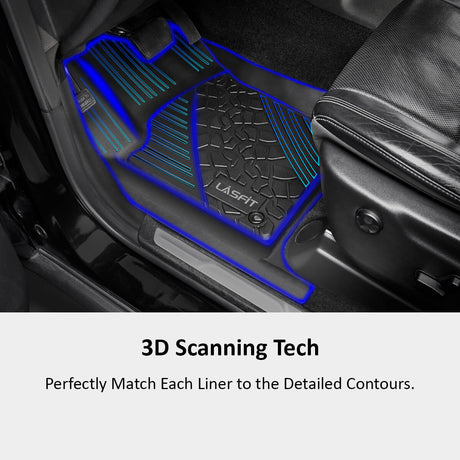 3D laser scans for Lasfit Jeep Renegade mats