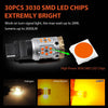 lasfit 3056 amber SMD 3030 led chips
