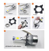 TK111 2x H7 LED Bulb Holder Adapter Retainer For Mazda