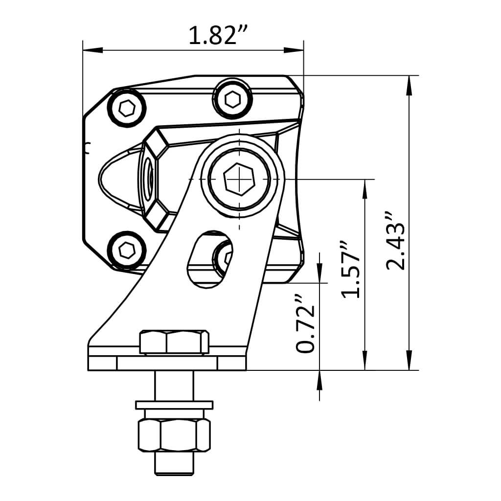 Fit For Toyota Tacoma Off Road Lights LED Light Bars Auxiliary Lights