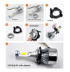 TK113 2x H7 LED Bulb Holder Adapter Retainer for Volkswagen Lamando
