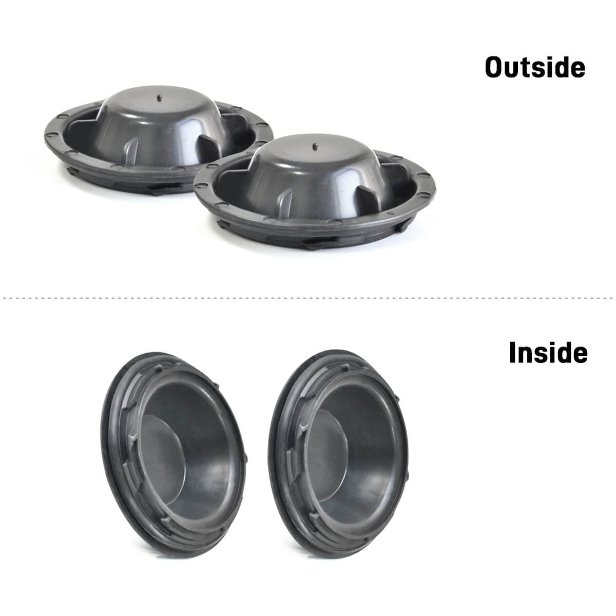 Fit for Chevrolet Equinox 2017 2018 LED Bulb Dust Cover Seal Cap Waterproof OEM Design