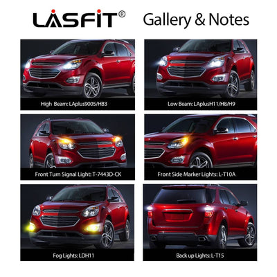 2016-2017 Chevy Equinox LED Lights Performance LASFIT
