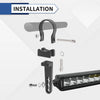 Adjustable Universal LED Light Mounting Clamps For Off Road LED Light Bar Pods | LASFIT