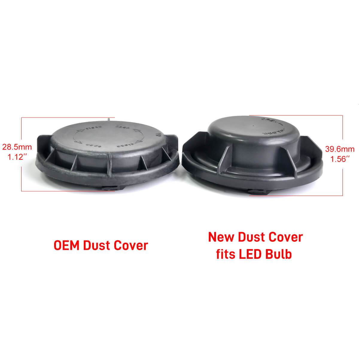 Desiko Ltd Headlight Cover Cap For Nissan Qashqai 2010-2018 - Left/Right, Black