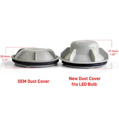 OEM headlight dust cover cap