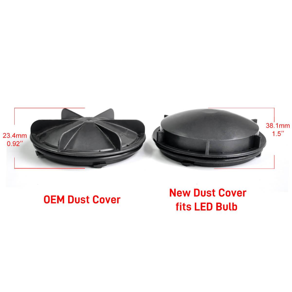 LED Bulb Dust Cover Seal Cap Waterproof OEM Design Fit for Volkswagen Tiguan