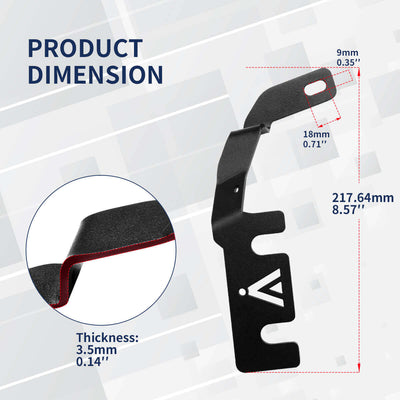 2019-2022 Ford Ranger Low Profile Ditch Light Brackets | LASFIT