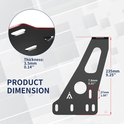 2014-2023 Toyota 4Runner 32" Light Bar Lower Bumper Brackets | LASFIT