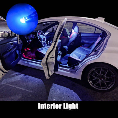 lasfit cool blue t10 interior door light