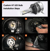 Custom H7 LED Bulbs fit Volkswagen Polo MK5 Touran Plug and Play Pro-VW8 | 2 Bulbs