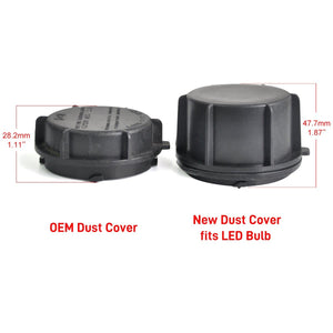 LED Bulb Dust Cover Seal Cap Waterproof OEM Design Fit for Kia Hyundai