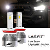 Cool White H11/H8 LED Bulbs and Switchback H11/H16 Fog Lights Combo Package | 4 Bulbs