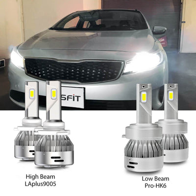 2017 2018 Kia Forte H7 Custom LED Bulbs Exterior Interior Lights Plug and Play