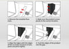 Tesla Model Y 2020-2023 Door Sill Protector Matte TPE & ABS Front and Rear Door Entry Guard Decoration Scuff Plate Accessories, Don't fit 7 Seats