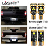 T10 LED License Plate Light + T15 Back Up Reverse Light | White