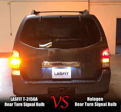 lasfit t-3156a vs halogen 3156na bulb
