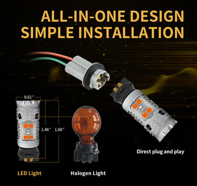 LED Rear Turn Signal Light For 2019-2021 Ram 1500