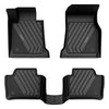 BMW 3 Series 2013-2018 Custom Floor Mats TPE Material 1st & 2nd Row Seat, Don't Fit For XDrive