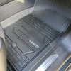 GMC Sierra 2500HD/3500HD Crew Cab 2020-2024 Custom Floor Mats All-weather TPE Material 1st & 2nd Row Seat, Don't Fit for With Plastic Storage or Without Storage