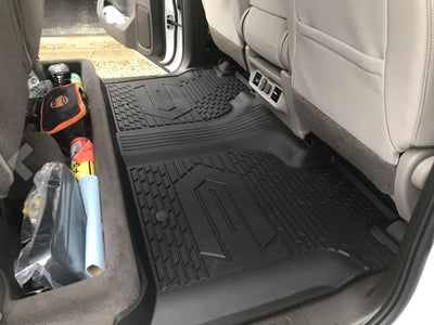 Rear floor mat of Chevrolet Silverado 2500HD 3500HD floor mats