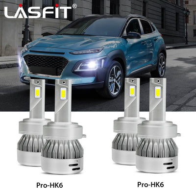 2018 2019 2020 Hyundai Kona H7 Custom LED Bulbs Exterior Interior Lights Plug and Play