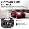 Pro Series 9012 LED Bulbs Custom Design 100W 10000LM 6000K | 2 Bulbs