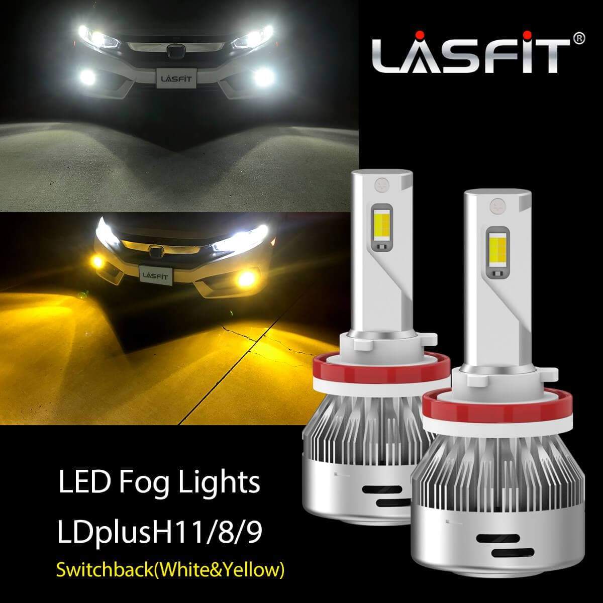 Fremsyn Vie Stevenson H11 LED Fog Light and 7443 Turn Signal Light｜4 Bulbs
