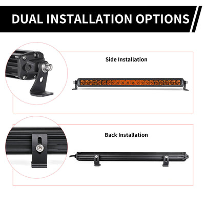 dual installation options